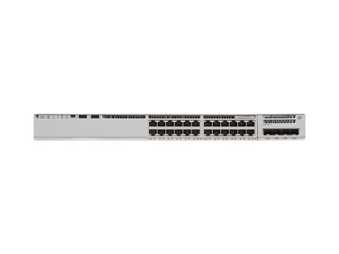Cisco Catalyst 9200 - Network Essentials - przełącznik - L3 - smart - 24 x 10/100/1000 (PoE+) - montowany w szafie rack - PoE+
