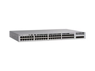 Cisco Catalyst 9200L - Network Essentials - przełącznik - L3 - 48 x 10/100/1000 (PoE+) + 4 x Gigabit SFP (uplink) - montowany w 
