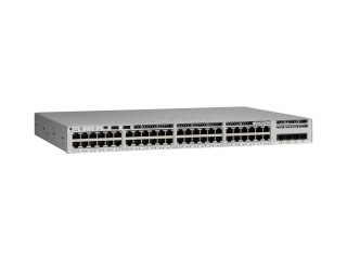 Cisco Catalyst 9200L - Network Essentials - przełącznik - L3 - Tak - 48 x 10/100/1000 + 4 x 10 Gigabajtów SFP+ (uplink - montowa