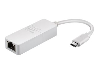 D-Link DUB-E130 - Adapter sieciowy - USB-C - Gigabit Ethernet x 1
