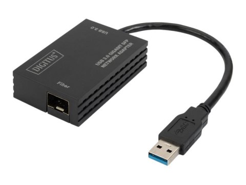 DIGITUS DN-3026 - Adapter sieciowy - USB 3.0 - Gigabit SFP x 1