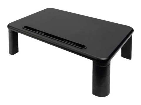 DIGITUS Ergonomic Monitor Riser - Stojak - dla monitor - czarny