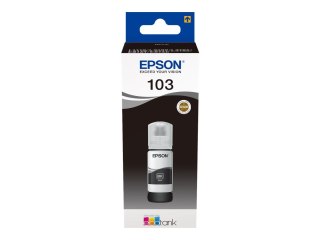 Epson 103 - 65 ml - czarny - oryginał - wkład atramentu - dla Epson L1210, L3210, L3211, L3250, L3251, L3256, L3260, L3266; EcoT