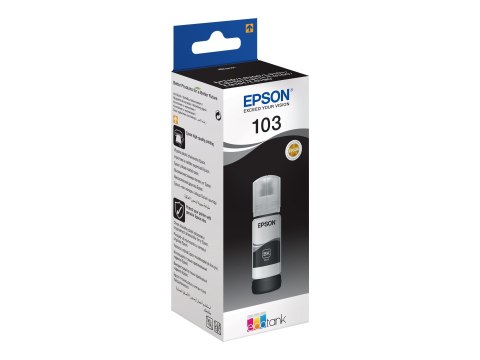 Epson 103 - 65 ml - czarny - oryginał - wkład atramentu - dla Epson L1210, L3210, L3211, L3250, L3251, L3256, L3260, L3266; EcoT
