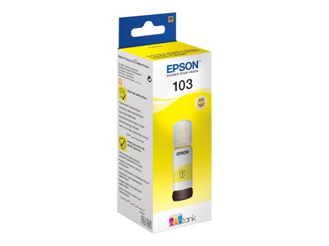Epson 103 - 65 ml - żółty - oryginał - wkład atramentu - dla Epson L1210, L3210, L3211, L3250, L3251, L3256, L3260, L3266; EcoTa