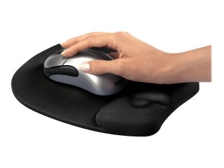 Fellowes Memory Foam - Podkładka pod mysz z poduszką pod nadgarstek - czarny