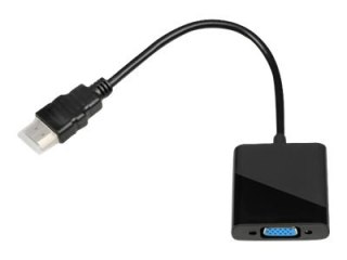 IBOX - Adapter wideo - HDMI męski do HD-15 (VGA) żeński - obsługa 1080p