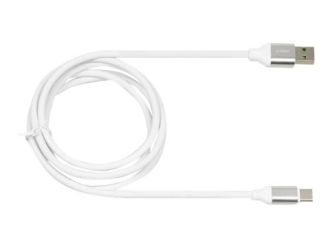 IBOX IKUMTCWQC - Kabel USB - USB-C (M) do USB (M) - USB 2.0 - 3 A - 1.5 m - biały