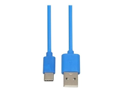 IBOX - Kabel USB - USB-C (M) do USB (M) - USB 2.0 - 2 A - 1 m - niebieski