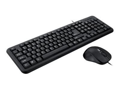 IBOX OFFICE KIT II - Zestaw klawiatura i mysz - USB - czarny