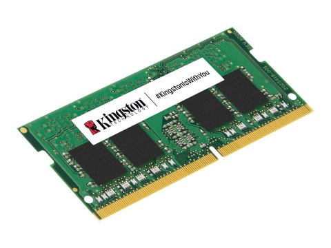 Kingston ValueRAM - DDR4 - moduł - 8 GB - SO-DIMM 260-pin - 3200 MT/s / PC4-25600 - CL22 - 1.2 V - niebuforowana - bez ECC - dla