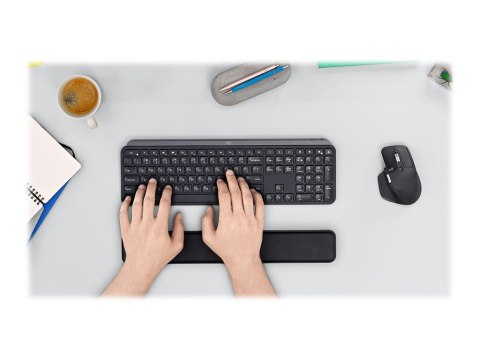 Logitech MX Palm Rest - Podpórka nadgarstka do klawiatury - szary