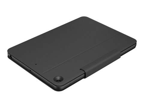 Logitech Rugged Folio - Etui na klawiaturę - Apple Smart connector - QWERTY - Wielka Brytania - dla Apple 10.2-inch iPad (7. gen