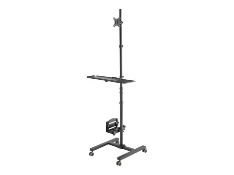 Neomounts FPMA-MOBILE1700 - Wózek - dla wyświetlacz LCD / sprzęt PC - czarny - rozmiar ekranu: 10"-32"