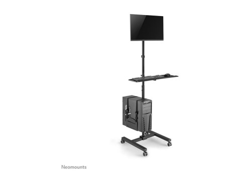Neomounts FPMA-MOBILE1700 - Wózek - dla wyświetlacz LCD / sprzęt PC - czarny - rozmiar ekranu: 10"-32"