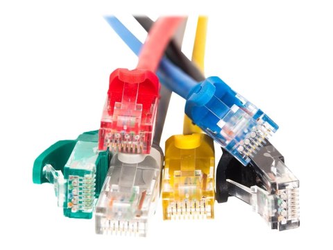 Netrack - Kabel krosowy - RJ-45 (M) do RJ-45 (M) - 1.5 m - UTP - CAT 5e - odlewany, bez wystających elementów - niebieski