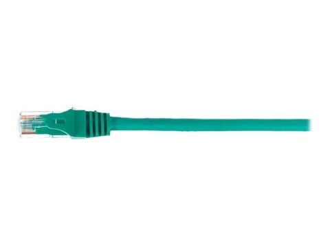 Netrack - Kabel krosowy - RJ-45 (M) do RJ-45 (M) - 1 m - UTP - CAT 5e - odlewany, bez wystających elementów - zielony