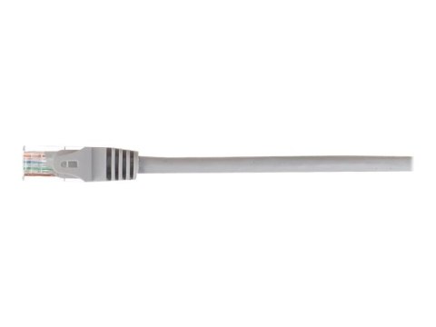 Netrack - Kabel krosowy - RJ-45 (M) do RJ-45 (M) - 5 m - UTP - CAT 5e - odlewany, bez wystających elementów - szary
