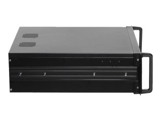 Netrack Server Case - Montowany w stojaku 4U - rozszerzenie ATX - czarny