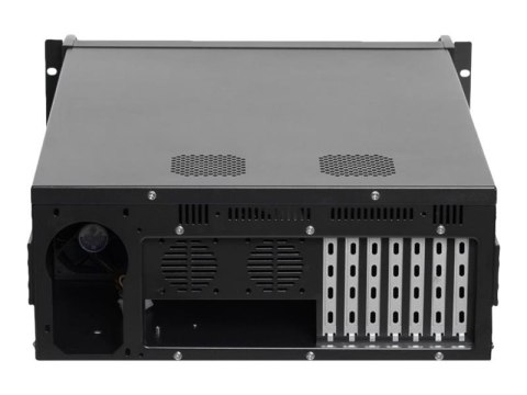 Netrack Server Case - Montowany w stojaku 4U - rozszerzenie ATX - czarny