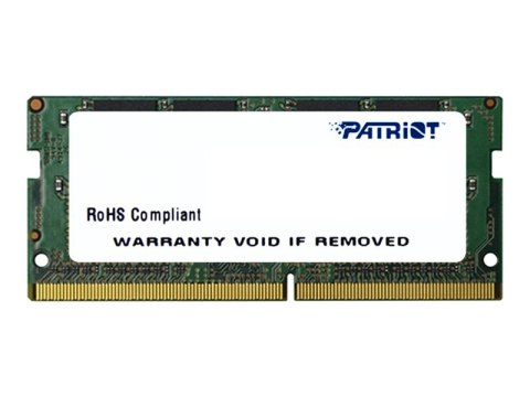 Patriot Signature Line - DDR4 - moduł - 16 GB - SO-DIMM 260-pin - 2400 MHz / PC4-19200 - CL17 - 1.2 V - niebuforowana - bez ECC