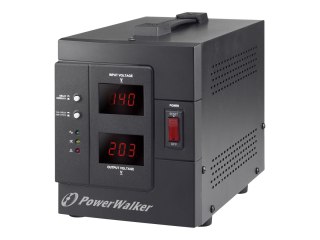 PowerWalker AVR 2000 SIV FR - Automatyczny regulator napięcia - AC 230 V - 1600 wat - 2000 VA - złącza wyjściowe: 2