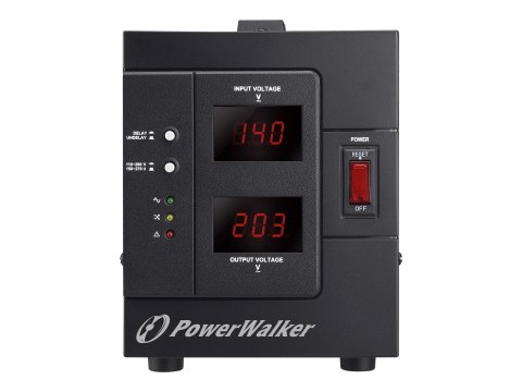 PowerWalker AVR 2000 SIV FR - Automatyczny regulator napięcia - AC 230 V - 1600 wat - 2000 VA - złącza wyjściowe: 2