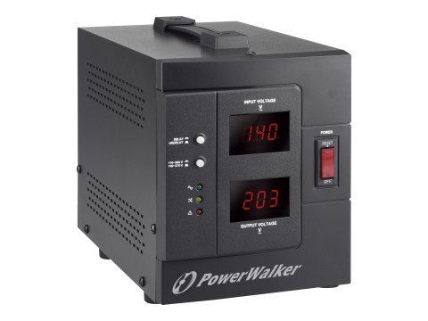 PowerWalker AVR 2000 SIV FR - Automatyczny regulator napięcia - AC 230 V - 1600 wat - 2000 VA - złącza wyjściowe: 2