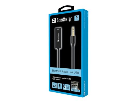 Sandberg Bluetooth Audio Link - Odbiornik Bluetooth bezprzewodowego audio do telefon komórkowy