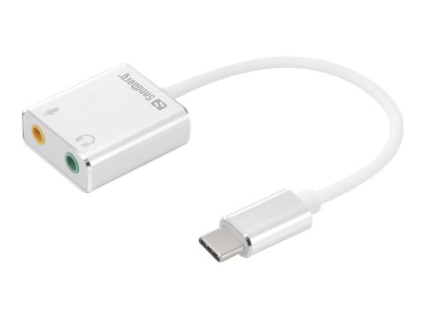 Sandberg USB-C to Sound Link - Karta dźwiękowa - stereo - USB-C