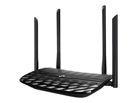 TP-Link Archer A6 - Router bezprzewodowy przełącznik 4-portowy - 1GbE - Wi-Fi 5 - Dwuzakresowy