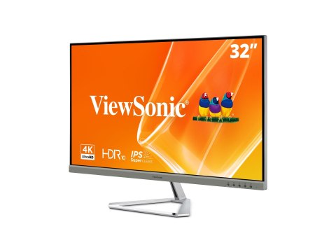 ViewSonic VX3276-4K-mhd - Monitor LED - 32" (31.5" widoczny) - 3840 x 2160 UHD @ 60 Hz - VA - 300 cd/m² - 3000:1 - HDR10 - 4 ms 