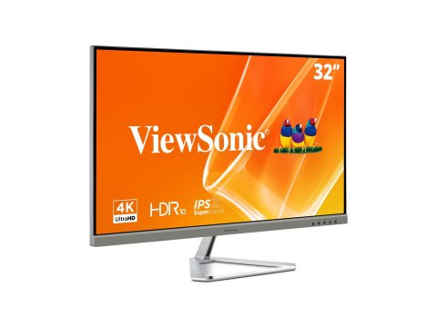 ViewSonic VX3276-4K-mhd - Monitor LED - 32" (31.5" widoczny) - 3840 x 2160 UHD @ 60 Hz - VA - 300 cd/m² - 3000:1 - HDR10 - 4 ms 