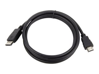 Cablexpert CC-DP-HDMI-1M - Kabel przejściowy - DisplayPort 20-pin męski do HDMI męski - 1 m