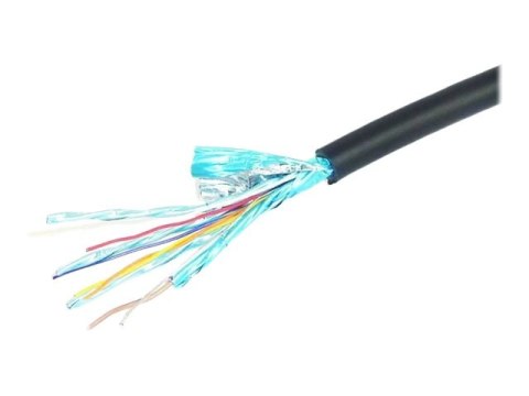 Cablexpert CC-HDMI-DVI-0.5M - Kabel przejściowy - DVI cyfrowe 18+1-pin (poł. pojedyncze) męski do HDMI męski - 50 cm - ekranowan