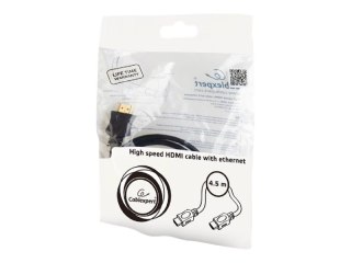 Cablexpert CC-HDMI4L-15 - Kabel HDMI z Ethernet - HDMI męski do HDMI męski - 4.5 m