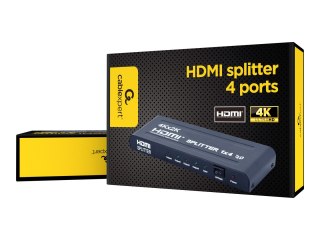 Cablexpert DSP-4PH4-002 - Rozdzielacz wideo/audio - 4 x HDMI - stacjonarny