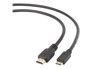 Cablexpert - Kabel HDMI z Ethernet - 19 pin mini HDMI Type C męski do HDMI męski - 3 m - obsługa 4K