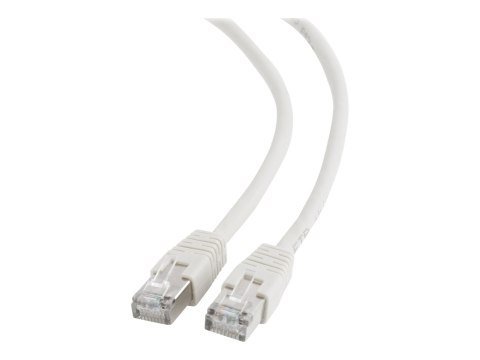Cablexpert - Kabel krosowy - RJ-45 (M) do RJ-45 (M) - 15 m - FTP - CAT 6 - odlewany, nieruchomy - szary