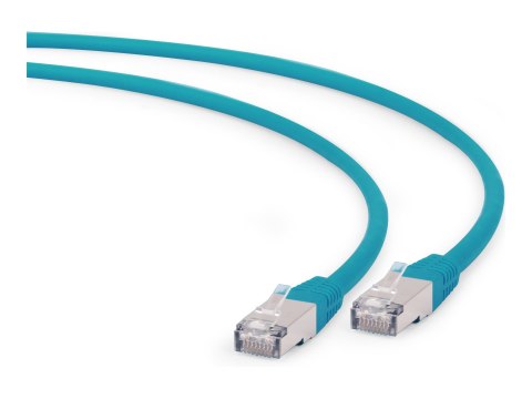 Cablexpert - Kabel krosowy - RJ-45 (M) do RJ-45 (M) - 50 cm - SFTP - CAT 6a - bezhalogenowe, odlewany - zielony