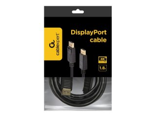 Cablexpert - Kabel portu wyświetlacza - DisplayPort 20-pin (M) do DisplayPort 20-pin (M) - 1.8 m - obsługa 4K