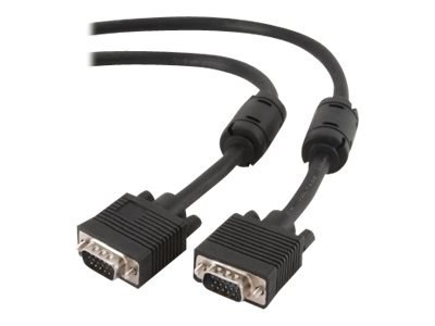 Cablexpert Premium CC-PPVGA-30M-B - Kabel VGA - HD-15 (VGA) (M) do HD-15 (VGA) (M) - 30 m - odlewany, wkręt skrzydełkowy - czarn