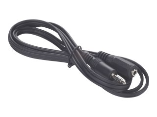 Cablexpert - Przedłużacz do audio - mini-phone stereo 3.5 mm męski do mini-phone stereo 3.5 mm żeński - 3 m - czarny - odlewany