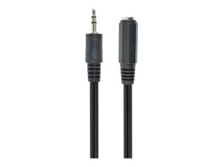 Cablexpert - Przedłużacz do audio - mini-phone stereo 3.5 mm wtyczka do mini-phone stereo 3.5 mm gniazdo (wtykowe) - 2 m - czarn