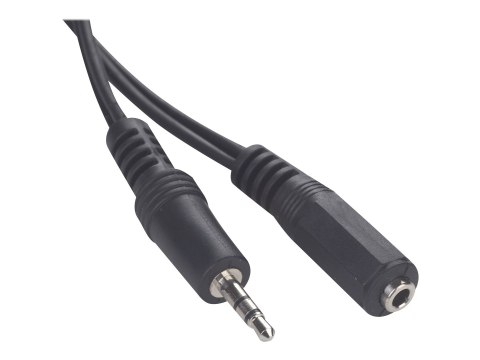 Cablexpert - Przedłużacz do audio - mini-phone stereo 3.5 mm wtyczka do mini-phone stereo 3.5 mm gniazdo (wtykowe) - 2 m - czarn