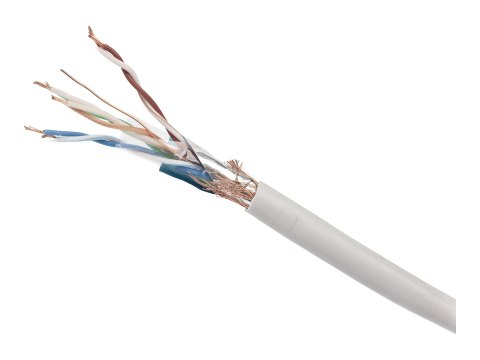 Cablexpert - Zwój kabla - 305 m - SFTP - CAT 5e - nieruchomy - szary