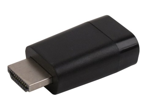 Gembird A-HDMI-VGA-001 - Adapter wideo - HD-15 (VGA) żeński do HDMI męski