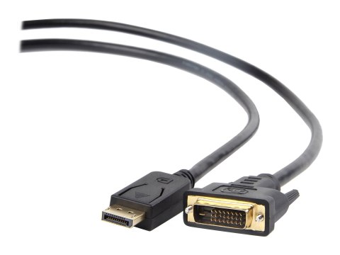 Gembird CC-DPM-DVIM-3M - Kabel portu wyświetlacza - DisplayPort 20-pin (M) do DVI-D (M) - 3 m