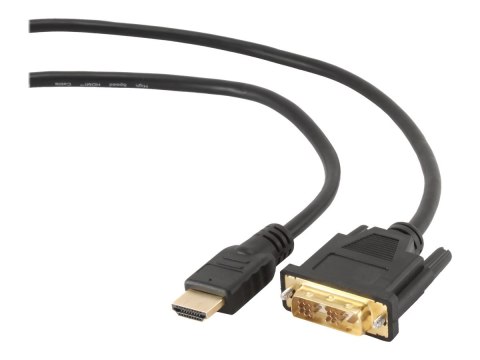 Gembird CC-HDMI-DVI-15 - Kabel przejściowy - DVI męski do HDMI męski - 4.5 m