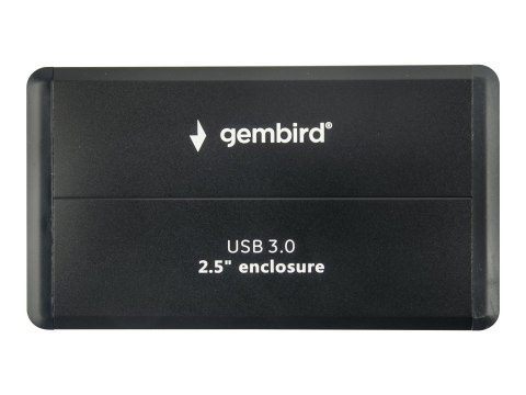 Gembird EE2-U3S-2 - Obudowa pamięci - 2.5" - SATA 3Gb/s - USB 3.0 - czarny